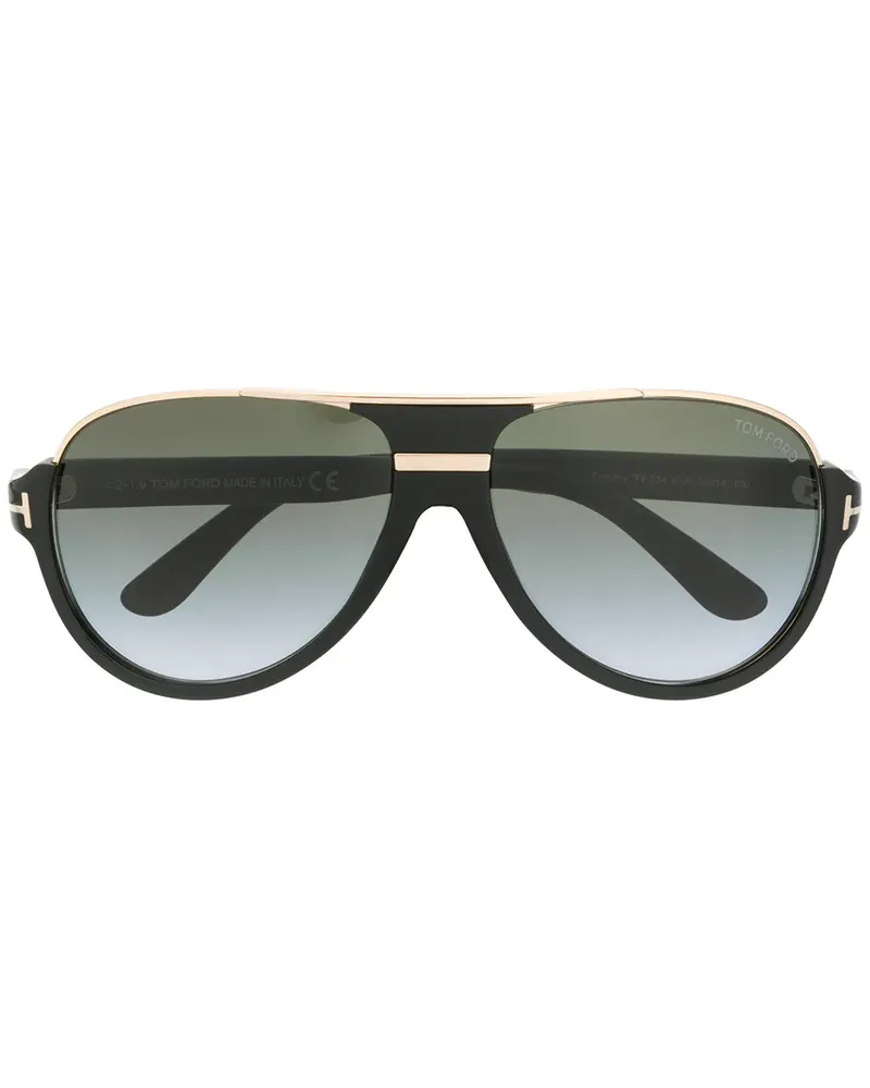 Tom Ford Dimitry Pilotenbrille - Schwarz Schwarz