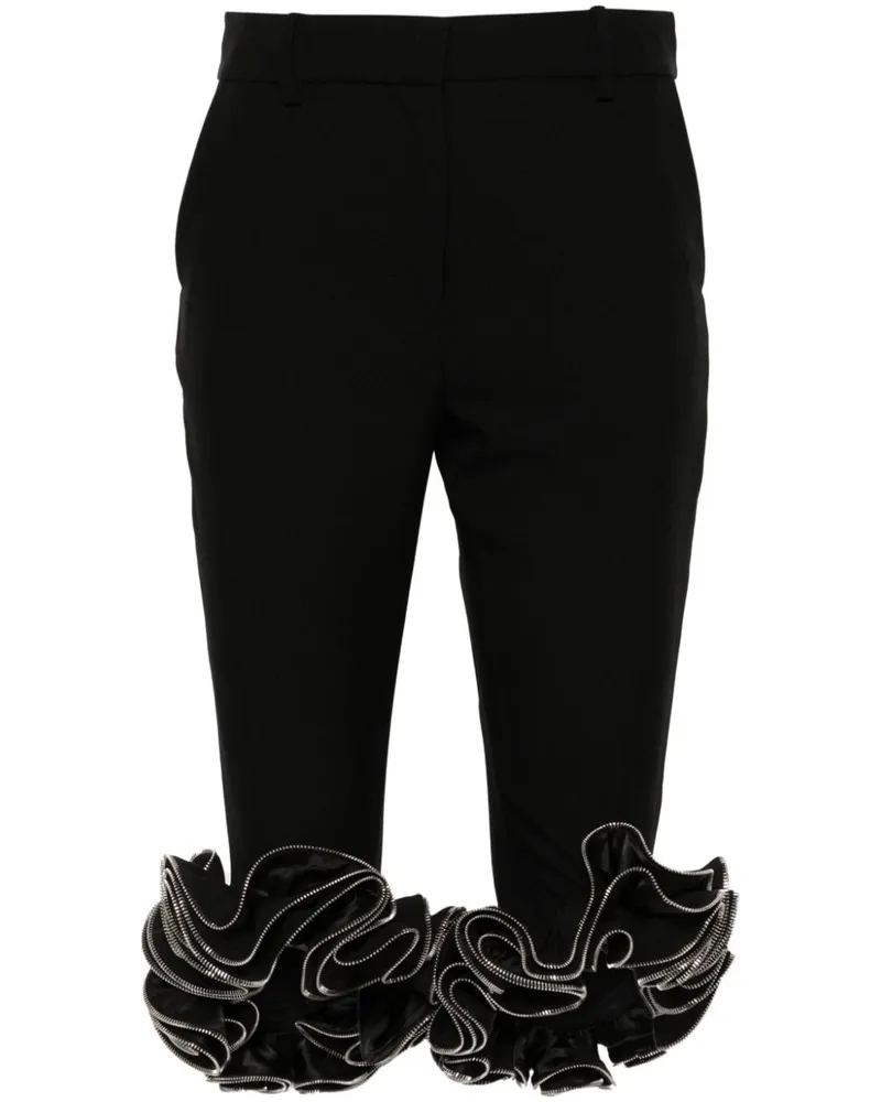 COPERNI Gerüschte Hose mit Reißverschluss - Schwarz Schwarz