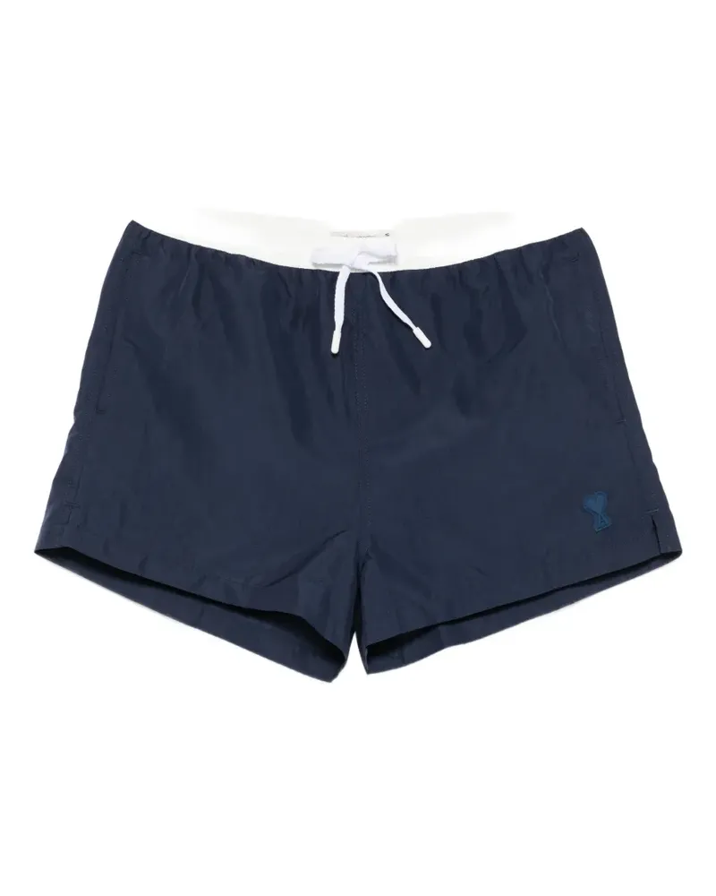 AMI Paris Ami de Coeur swim shorts - Blau Blau