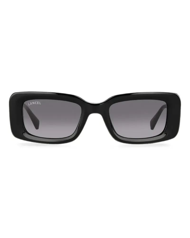 Lancel Premier Flirt Sonnenbrille mit eckigem Gestell - Schwarz Schwarz