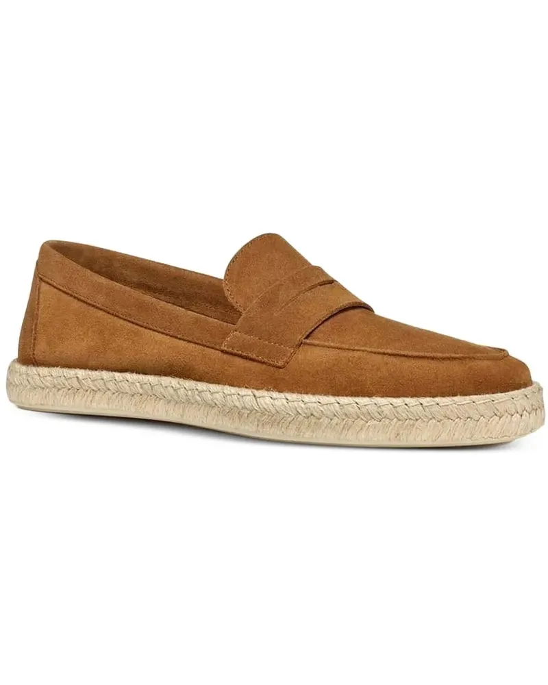 Geox Loafer aus Wildleder - Braun Braun