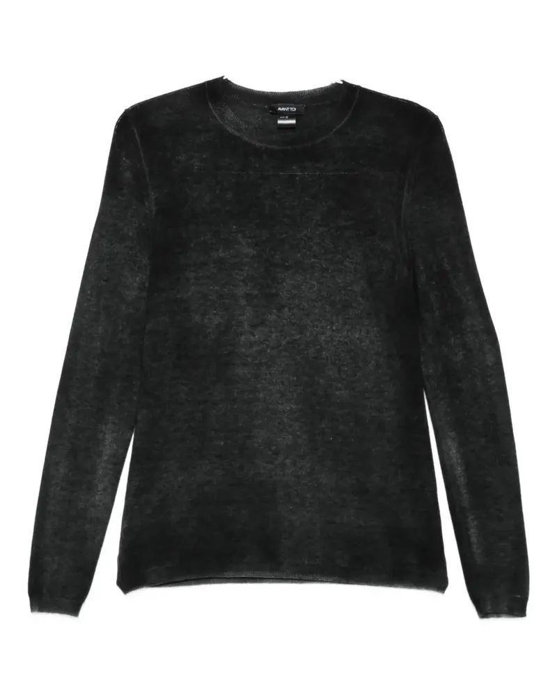 Avant Toi wool sweater - Schwarz Schwarz