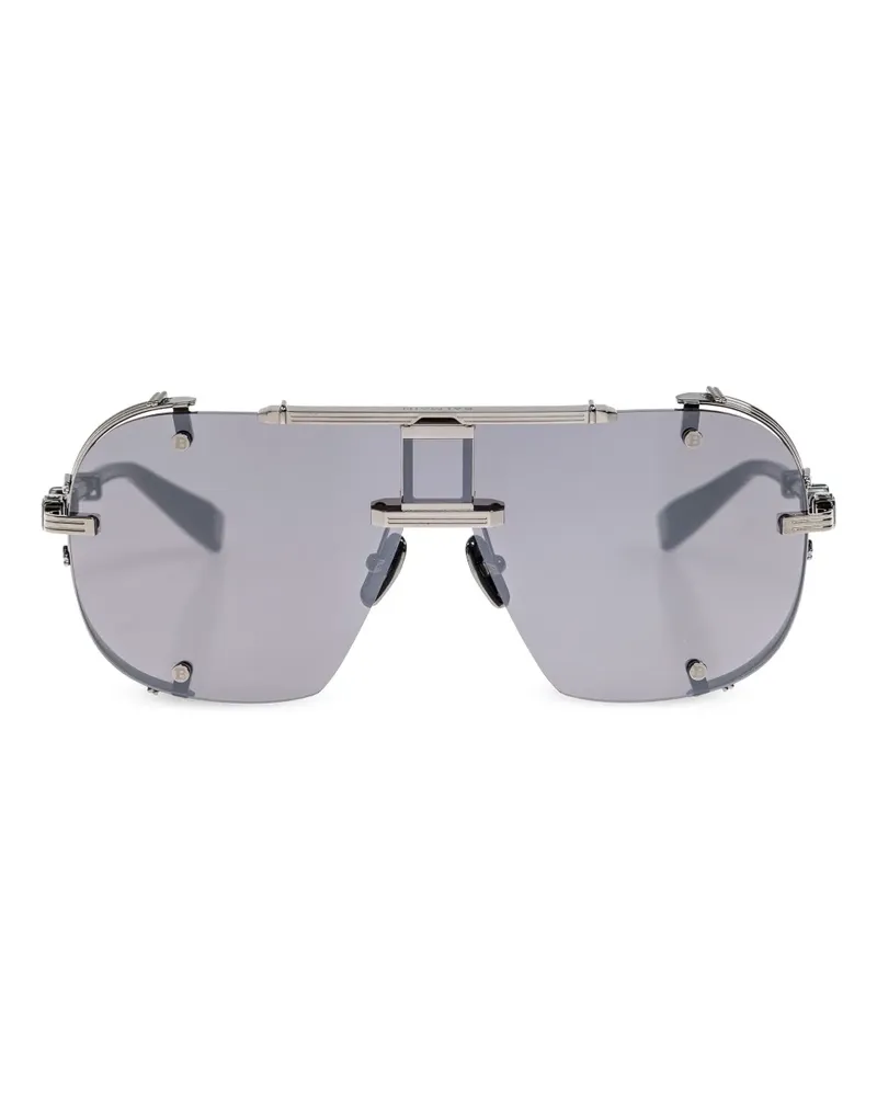 Balmain Colonel Sonnenbrille - Silber Silber