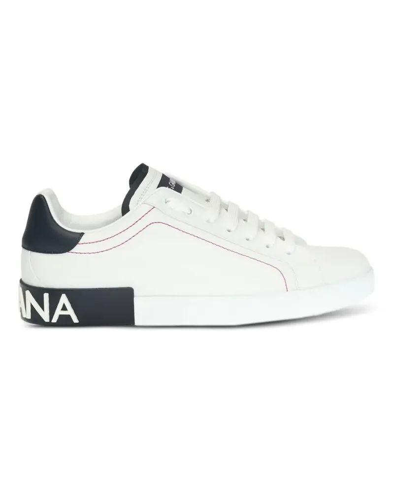 Dolce & Gabbana Portofino' Sneakers - Weiß Weiß
