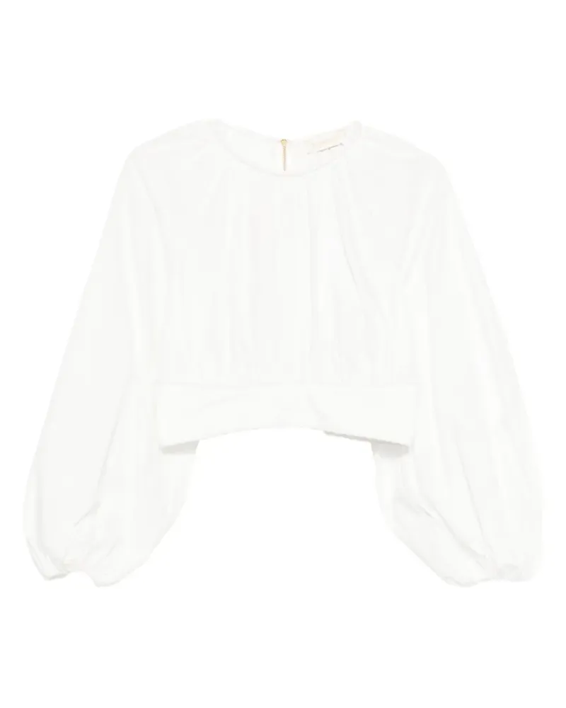 Zimmermann Klassische Bluse - Weiß Weiß