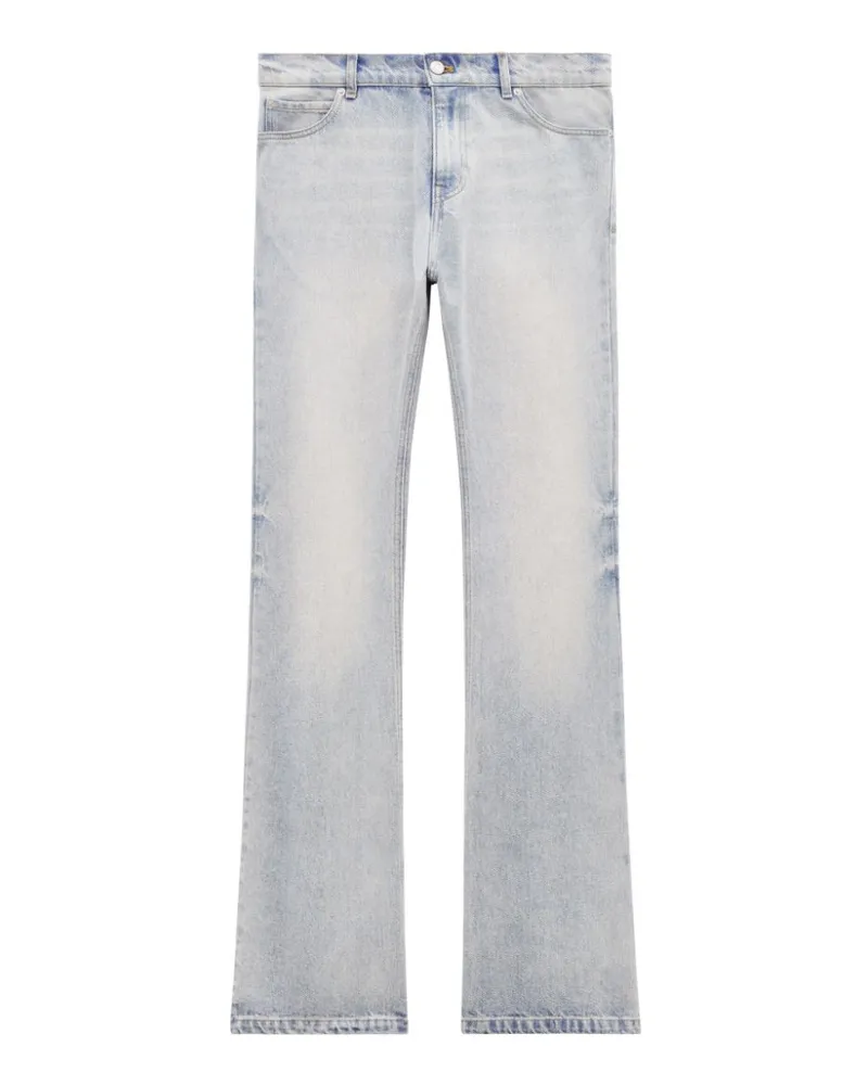 Courrèges 70's Bootcut-Jeans Blau