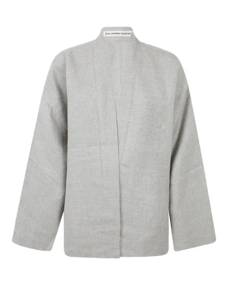 Meta Campania Collective Jacke im Kimono-Stil - Grau Grau