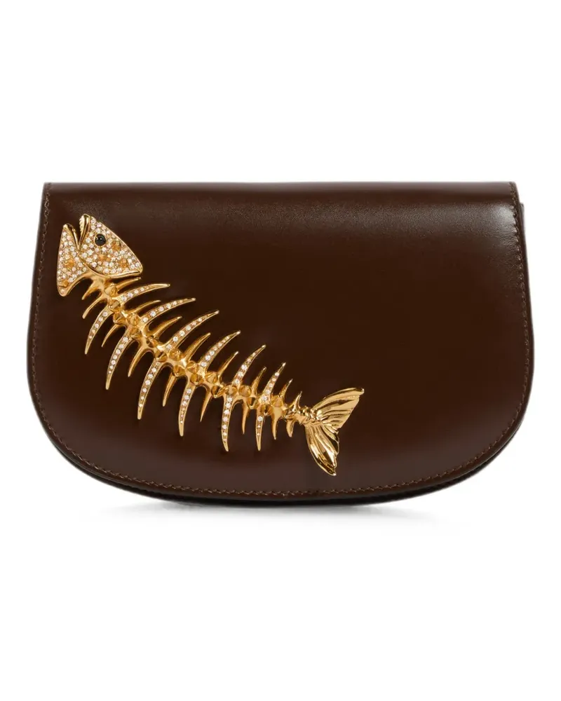 Giuseppe Zanotti Schmale Tasche - Braun Braun