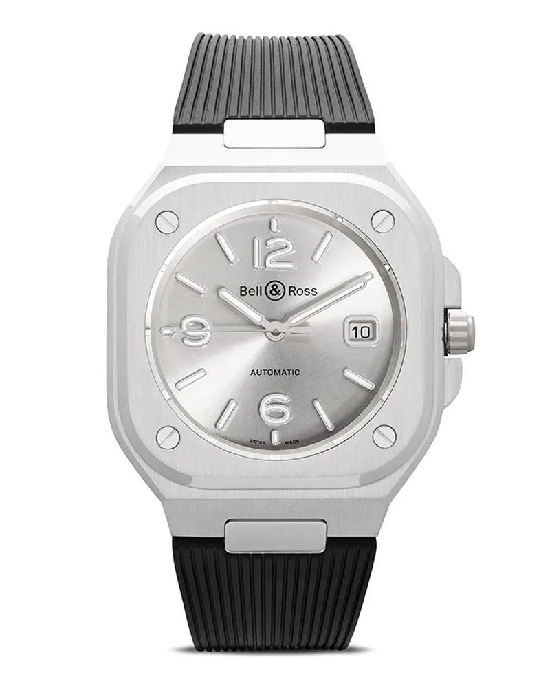 Bell & Ross BR 05 Grey Steel 40mm - Silber Silber