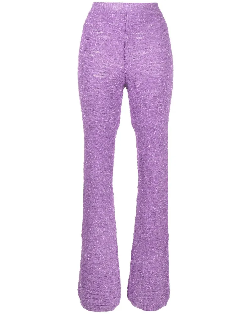 Marco Rambaldi Gestrickte Hose - Violett Violett