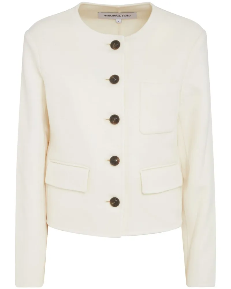 Veronica Beard Lyssa Jacke - Weiß Weiß