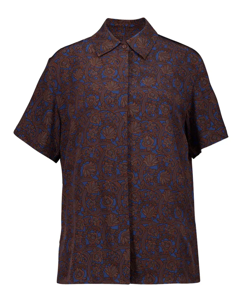 Matteau paisley-print shirt - Braun Braun