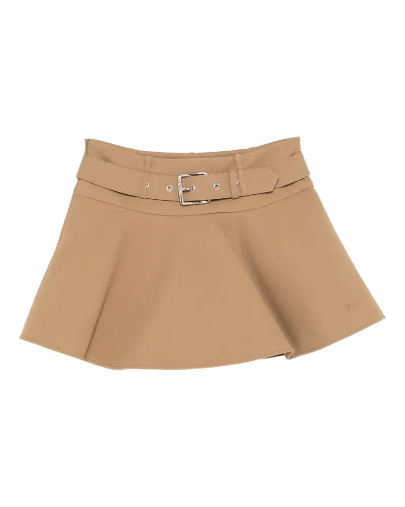 Loewe belted mini skirt - Nude Nude
