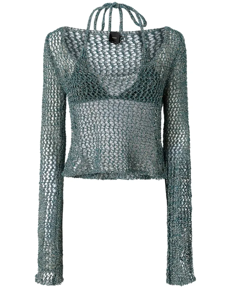 Pinko Gestricktes Oberteil - Grün Grün