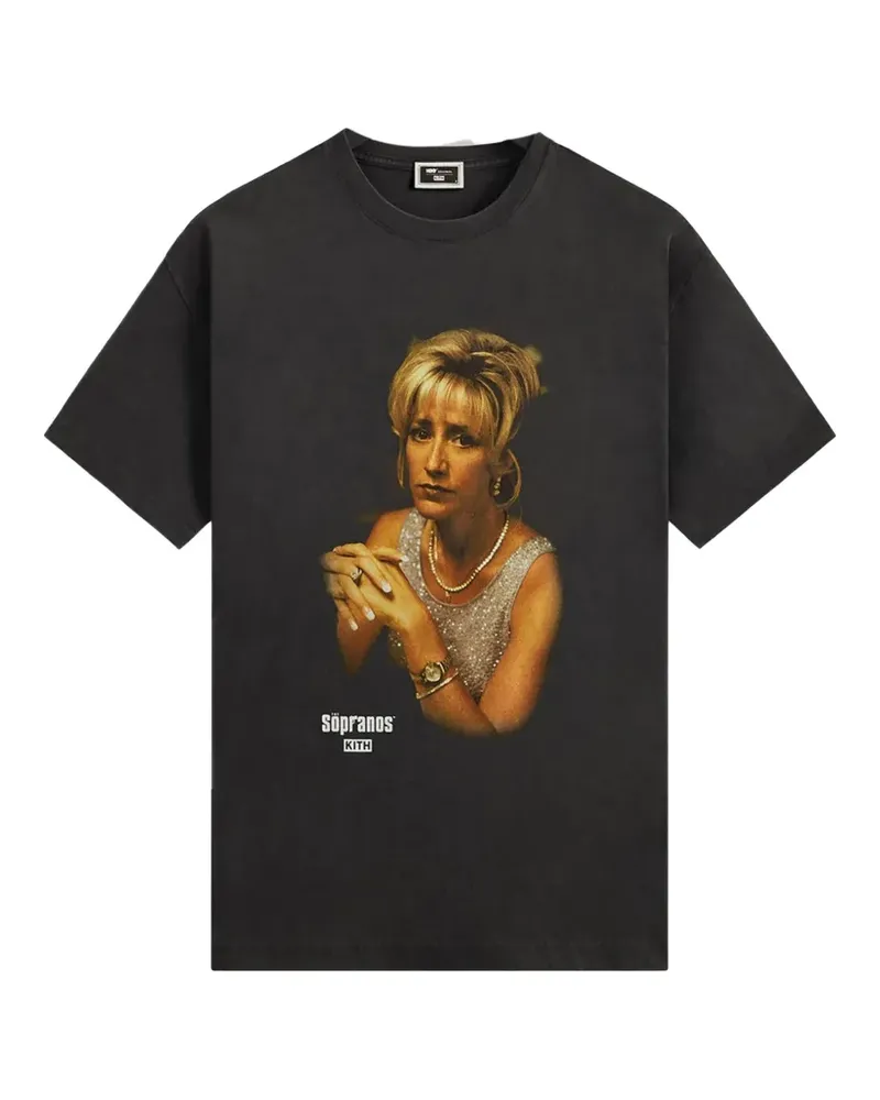KITH The Sopranos Carmela Vignette T-Shirt - Schwarz Schwarz