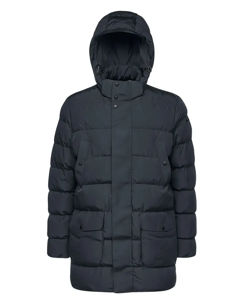 Geox Gesteppte Kapuzenjacke - Blau Blau