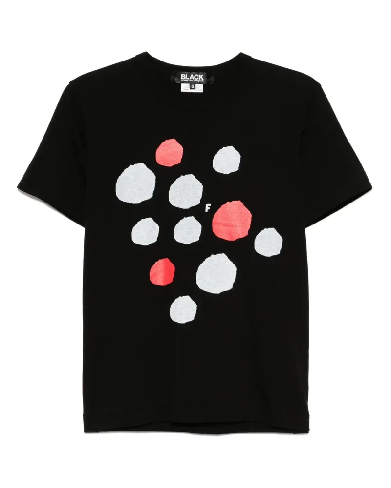 Comme des Garçons T-Shirt mit Print - Schwarz Schwarz
