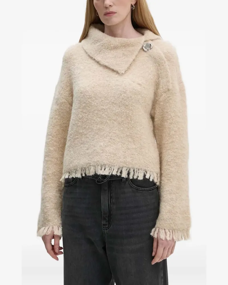 Day Birger et Mikkelsen Gillian Pullover mit Fransen - Nude Nude