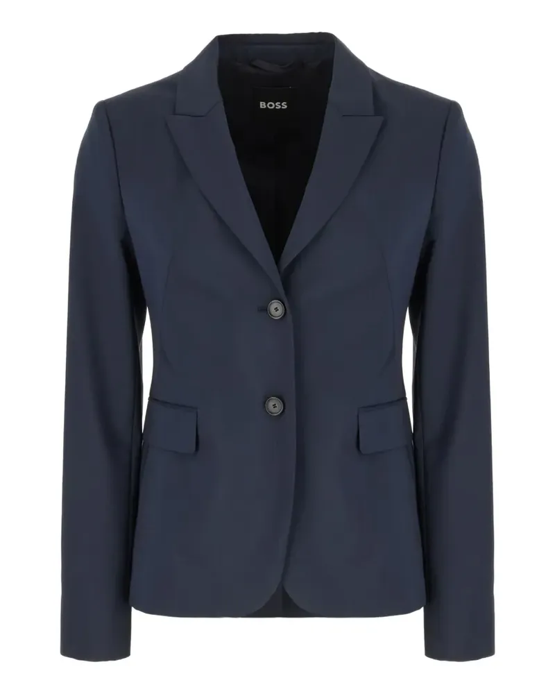 HUGO BOSS single-breasted jacket - Blau Blau