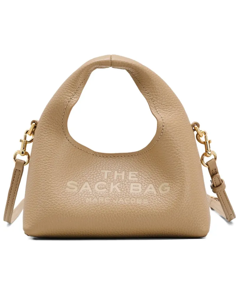 Marc Jacobs The Sack Micro-Tote Bag mit Henkel - Braun Braun