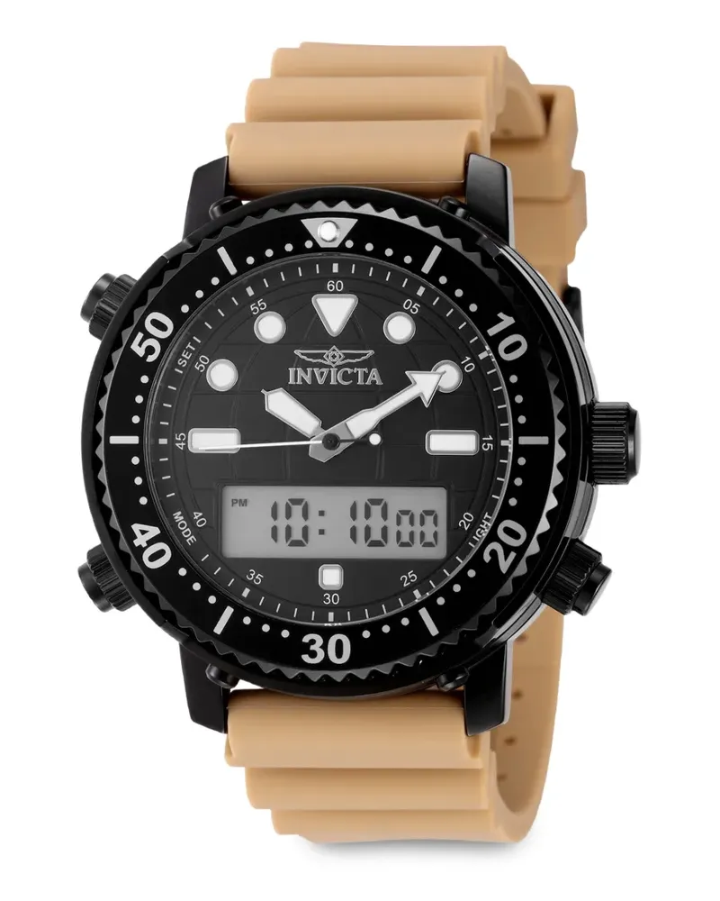 Invicta Pro Diver Armbanduhr 46.5mm - Schwarz Schwarz