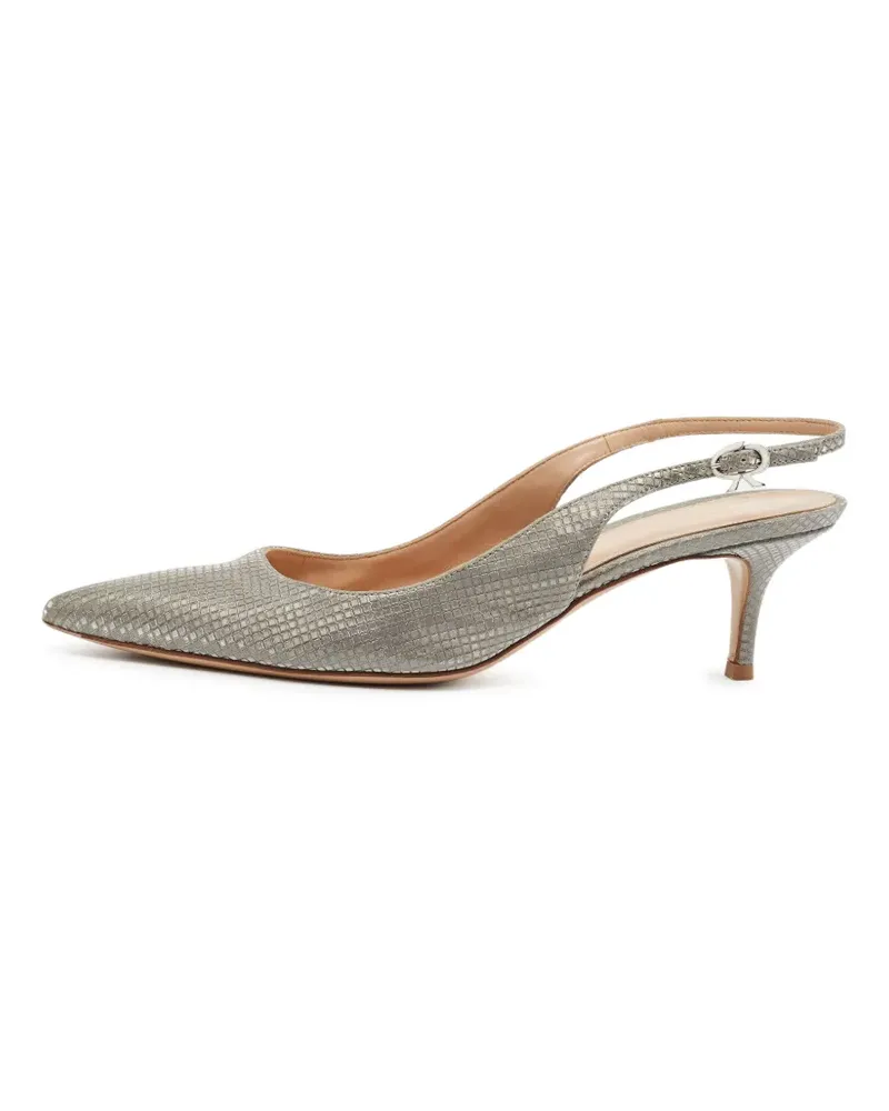 Gianvito Rossi Spitze Slingback-Pumps - Grau Grau
