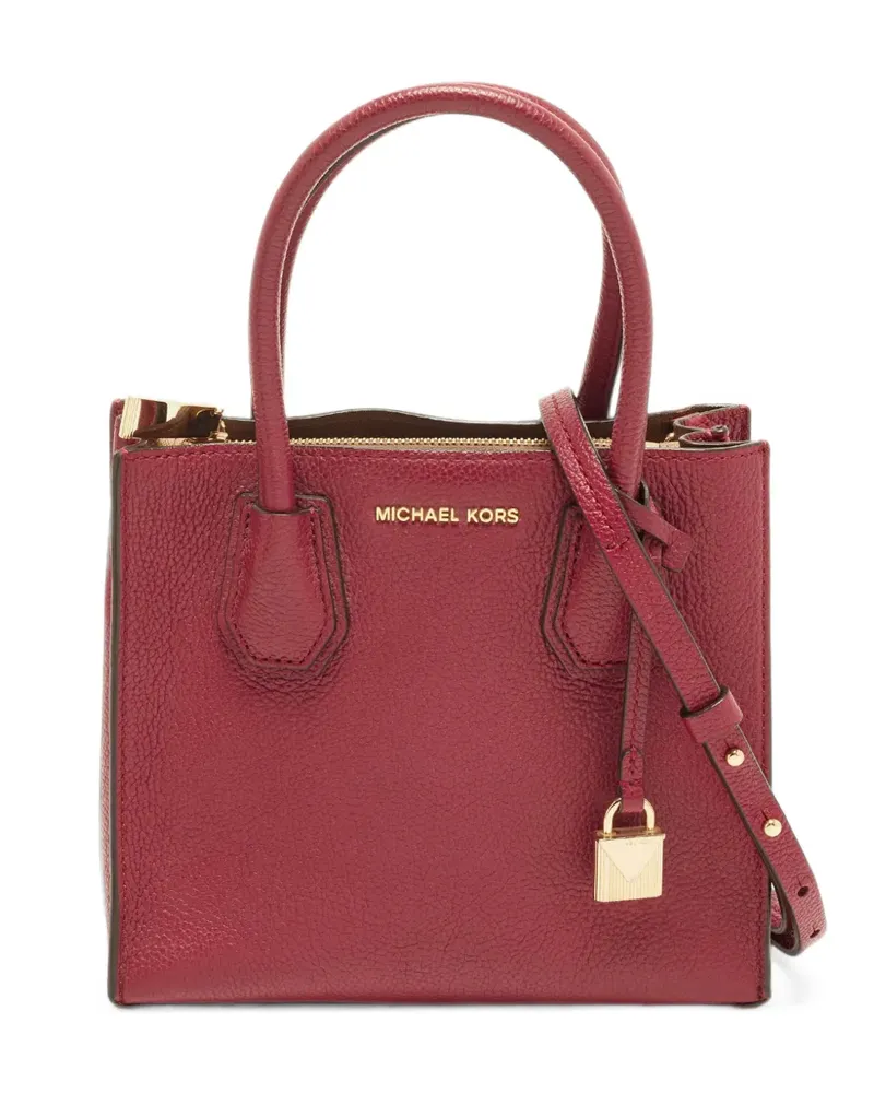 Michael Kors Kleiner Mercer Tote Bag - Rot Rot
