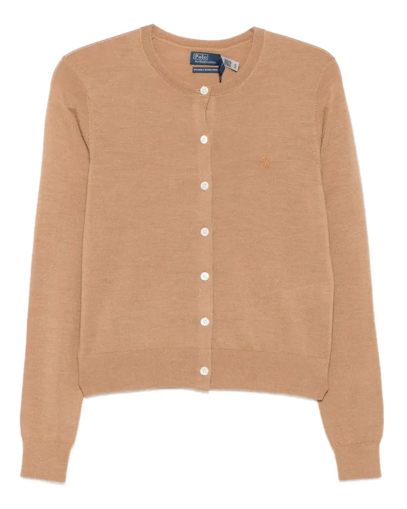 Ralph Lauren Geknöpfter Cardigan - Nude Nude