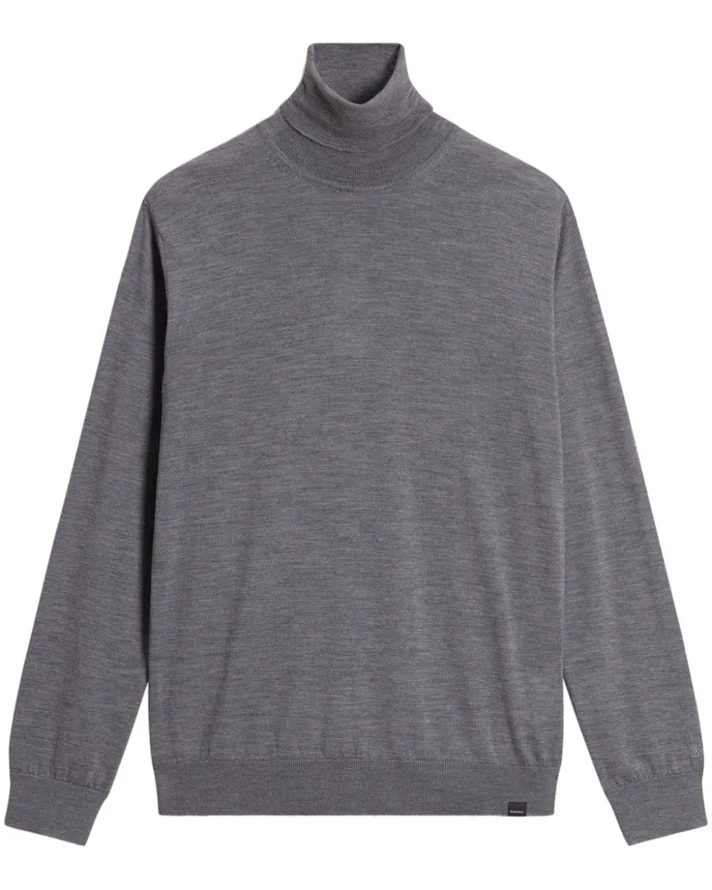 Woolrich Rollkragenpullover aus Schurwolle - Grau Grau
