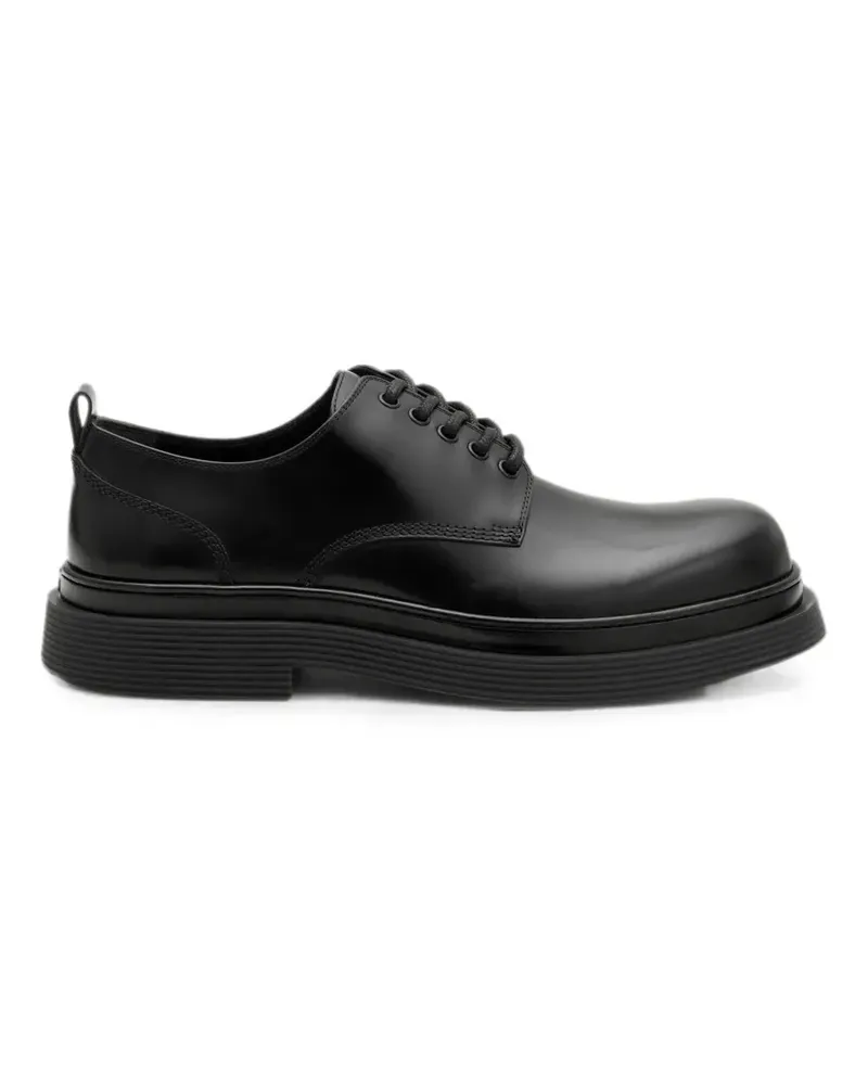 AMI Paris Derby-Schuhe aus Kuhleder - Schwarz Schwarz