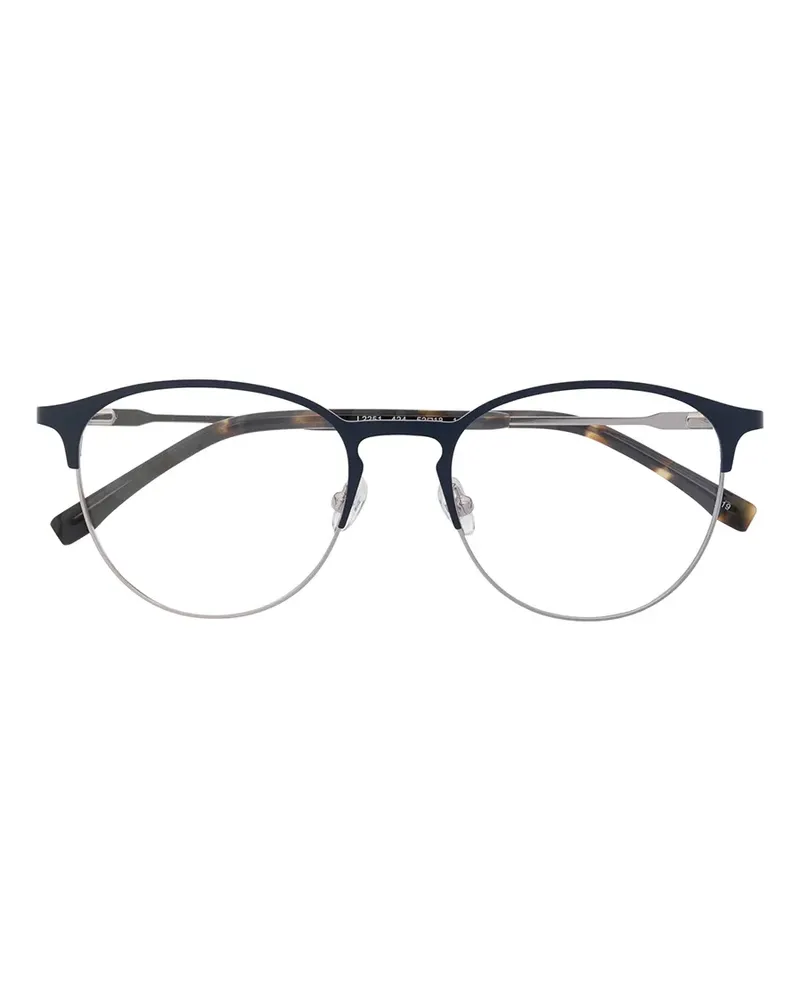 Lacoste Brille mit rundem Gestell - Blau Blau