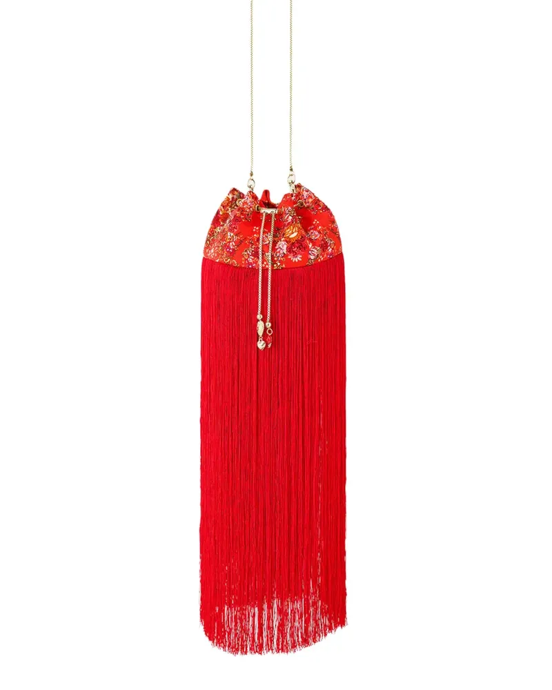 Camilla Olé Olé drawstring bucket bag - Rot Rot