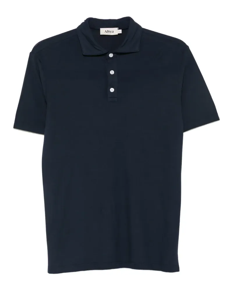 Altea Poloshirt mit kurzen Ärmeln - Blau Blau