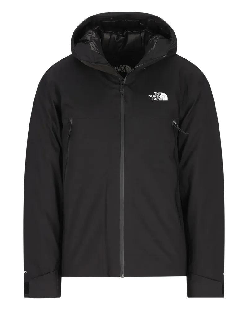 The North Face Mountain Range hooded zip jacket - Schwarz Schwarz