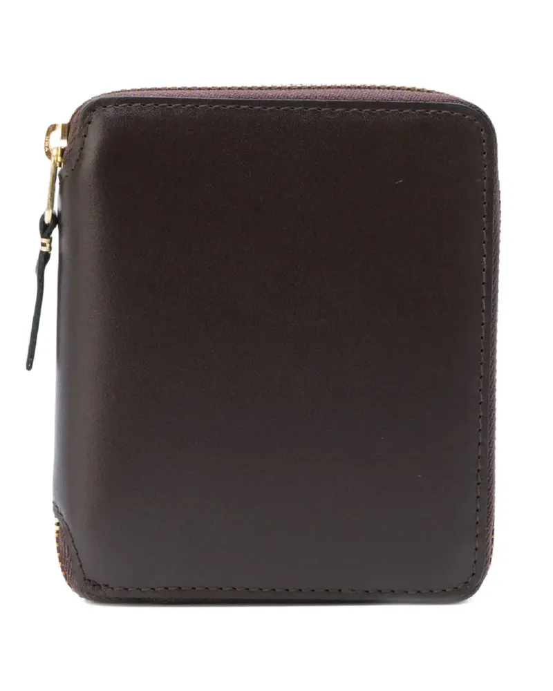 Comme des Garçons CDG Classic zipped wallet - Braun Braun