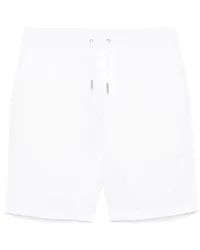 Billionaire Shorts mit Logo-Stickerei Weiß