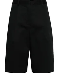 Matteau Hoch sitzende Chino-Shorts Schwarz