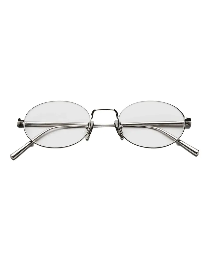 CHIMI oval-frame optical glasses - Silber Silber
