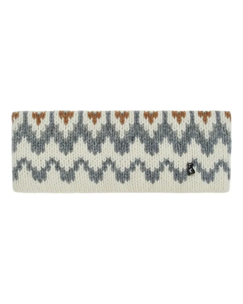 Bogner Stirnband mit Zickzack-Logo - Nude Nude