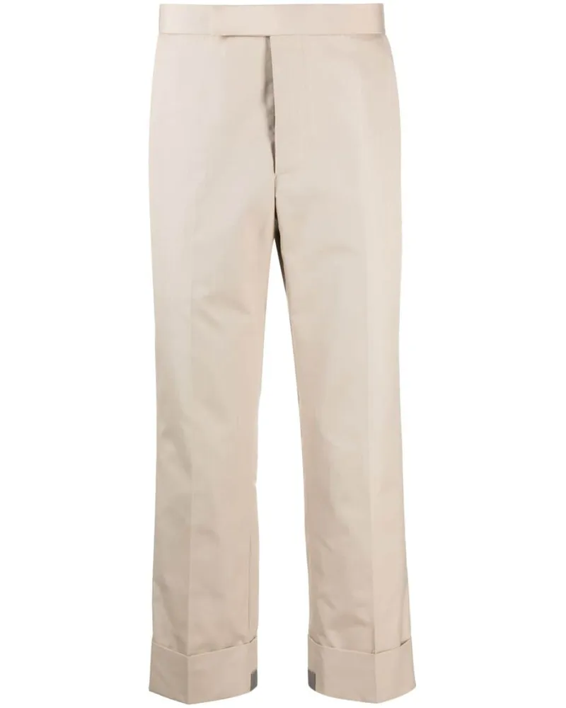 Thom Browne Klassische Cropped-Hose - Nude Nude