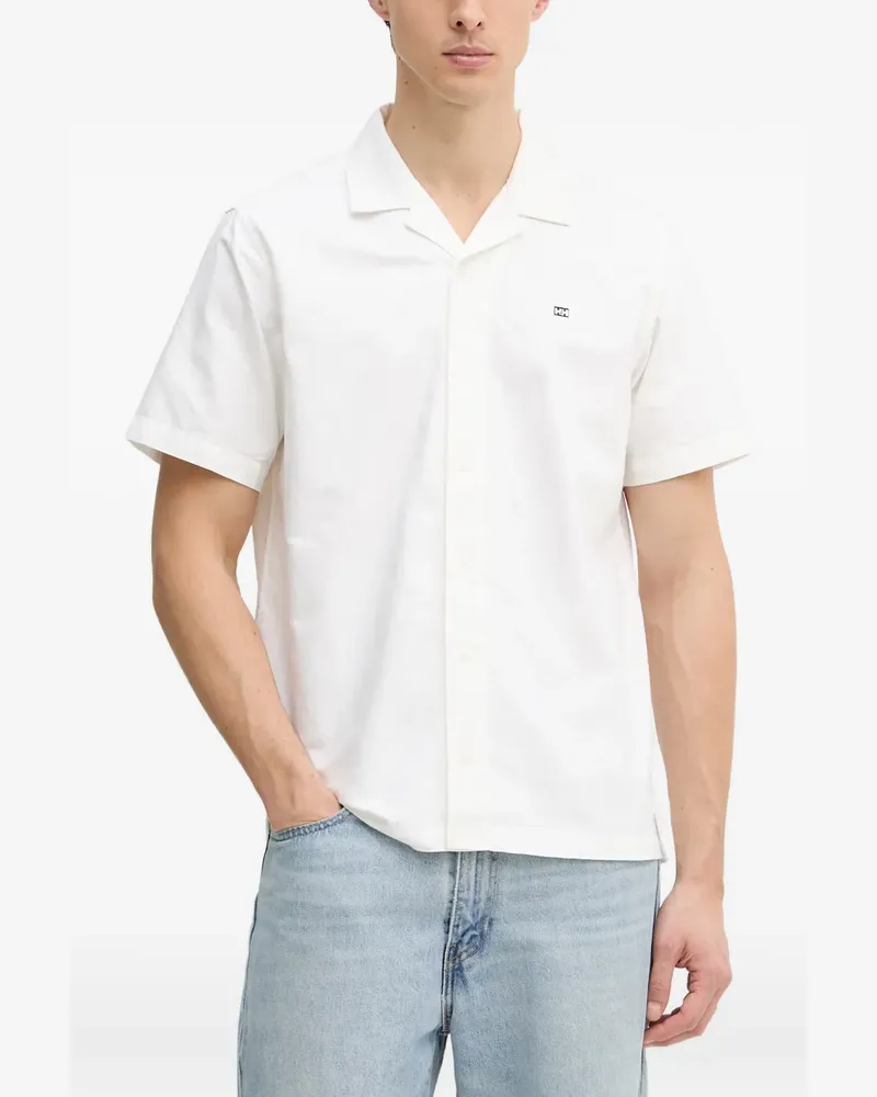 Helly Hansen logo-embroidered short-sleeve shirt - Weiß Weiß