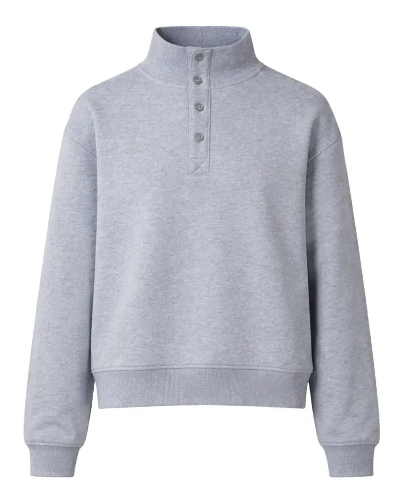 Entire Studios Port buttoned-collar cotton pullover - Grau Grau