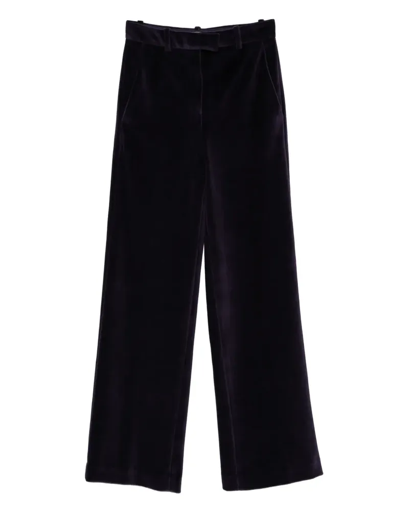 CIRCOLO 1901 Hose aus Samt mit Gürtel - Violett Violett