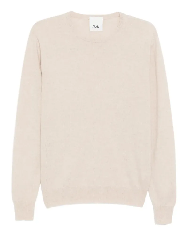 ALLUDE Pullover aus Kaschmir - Nude Nude