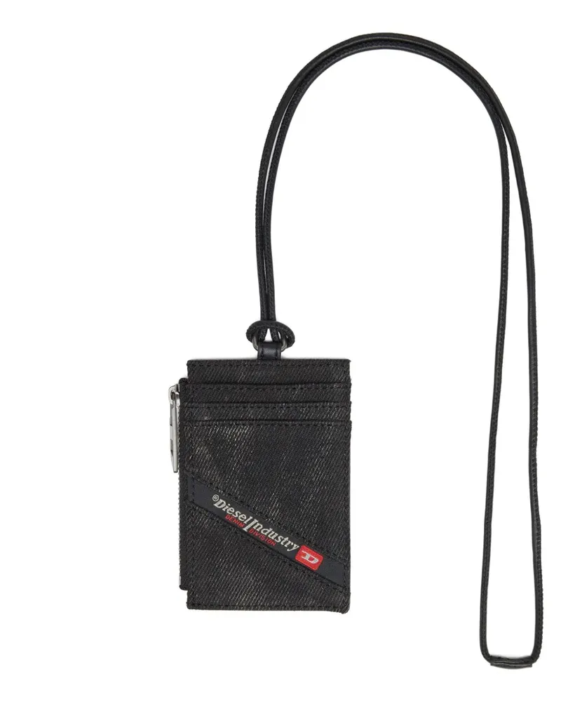 Diesel Multi-Pkts Kartenetui - Schwarz Schwarz