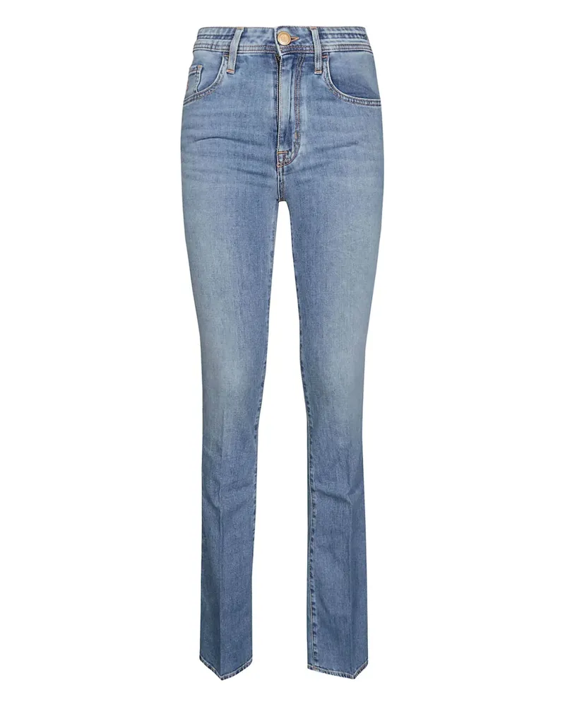 Jacob Cohën Bootcut-Jeans aus Baumwollstretch - Blau Blau