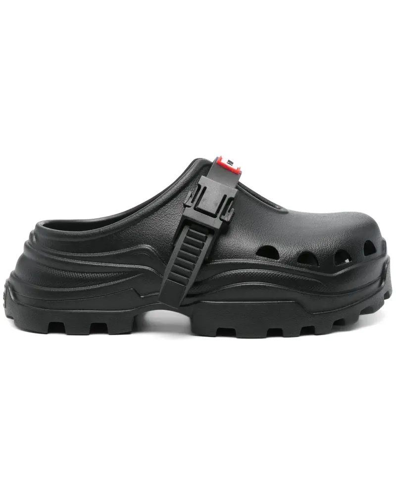 Hunter Baltic Mules - Schwarz Schwarz