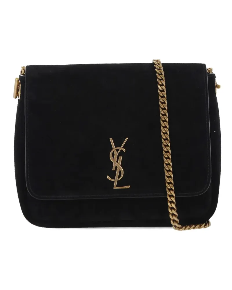 Saint Laurent Mittelgroße Kate Schultertasche - Schwarz Schwarz
