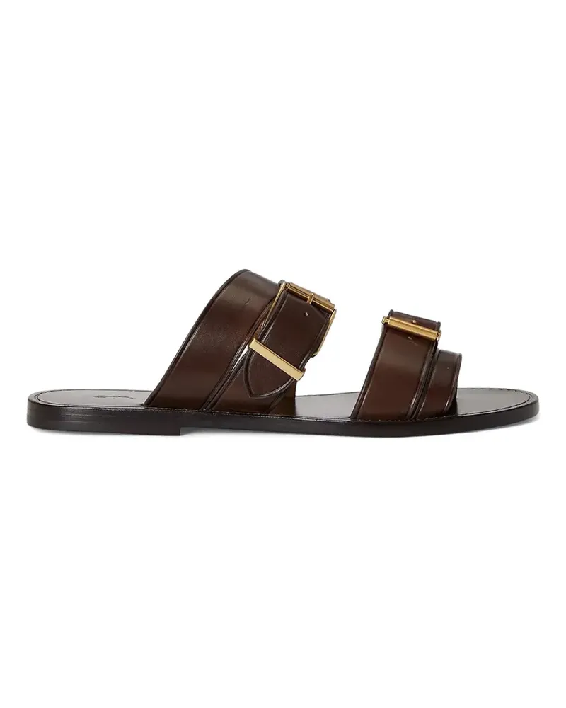 Ralph Lauren Sandalen mit Schnallenriemen - Braun Braun