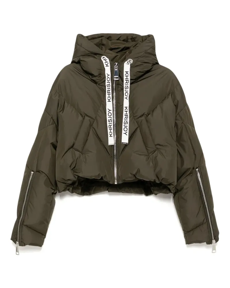 KHRISJOY Khris Cropped-Jacke - Grün Grün